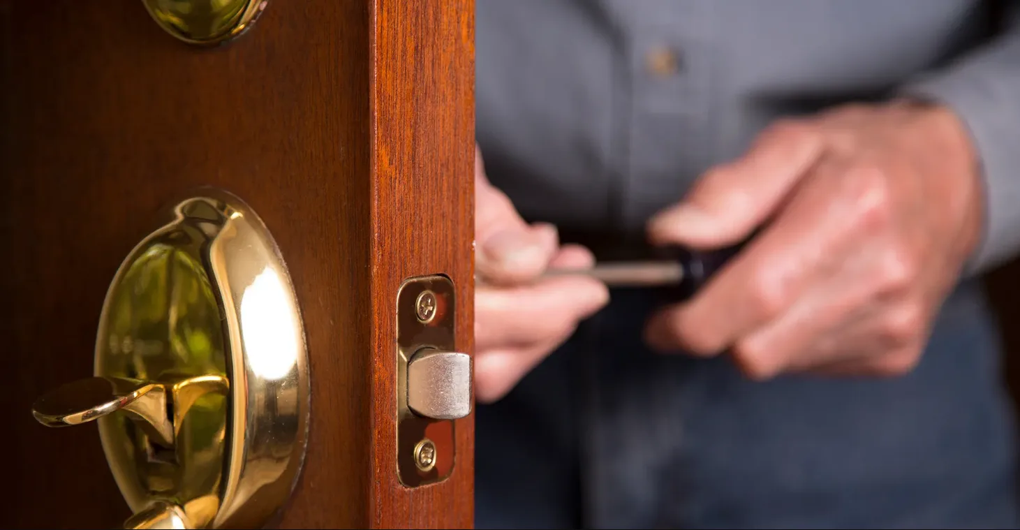 Residential lock installation on Treasure Coast home
