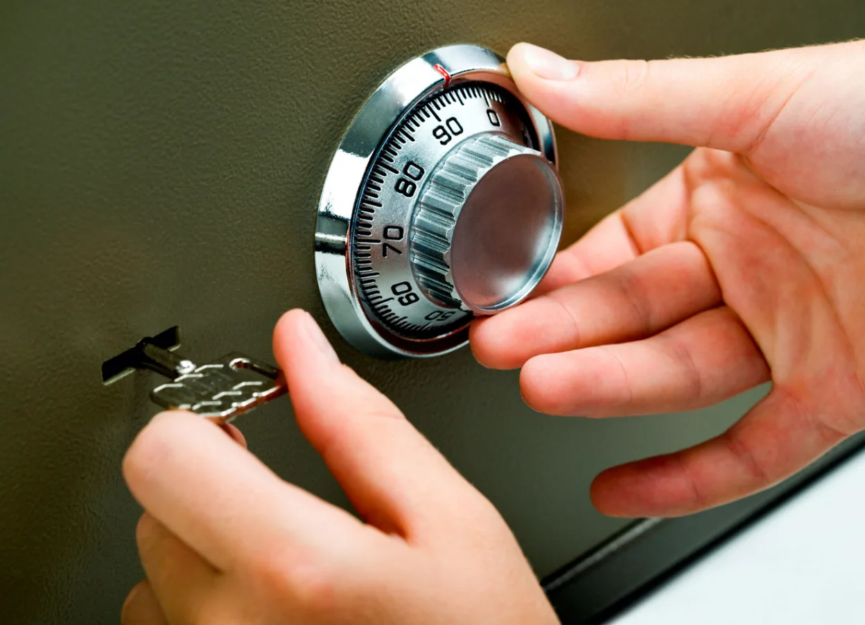 Professional safe cracking and combination reset