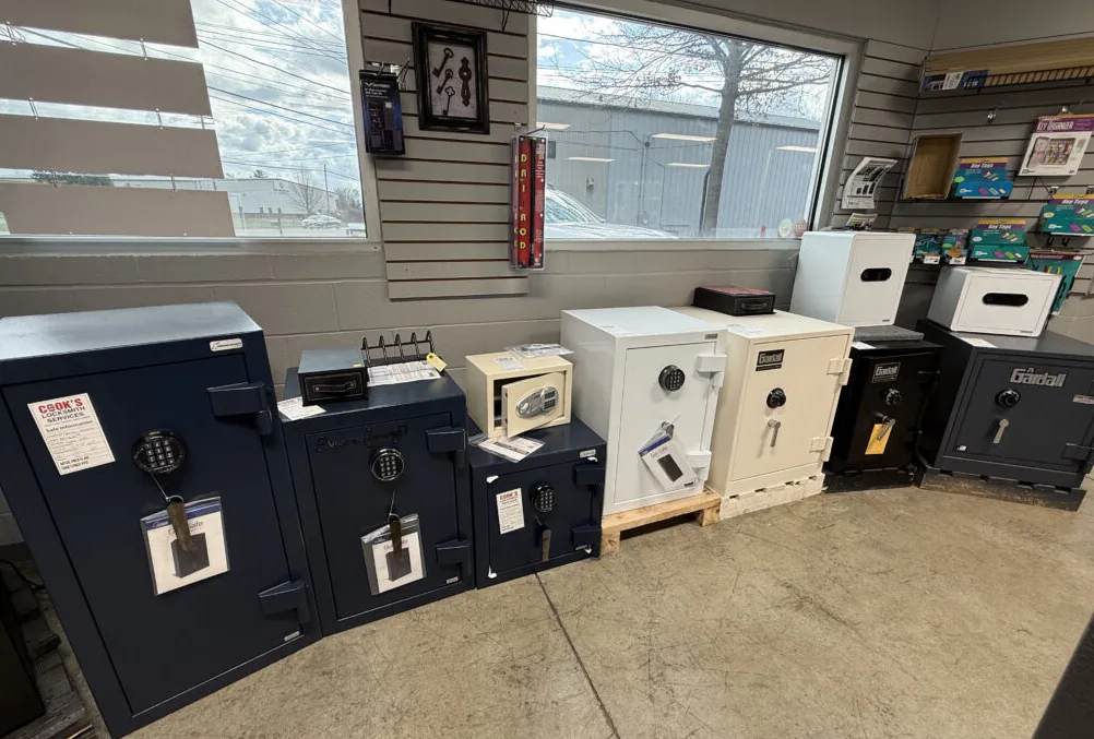 Gun safe combination setup and training